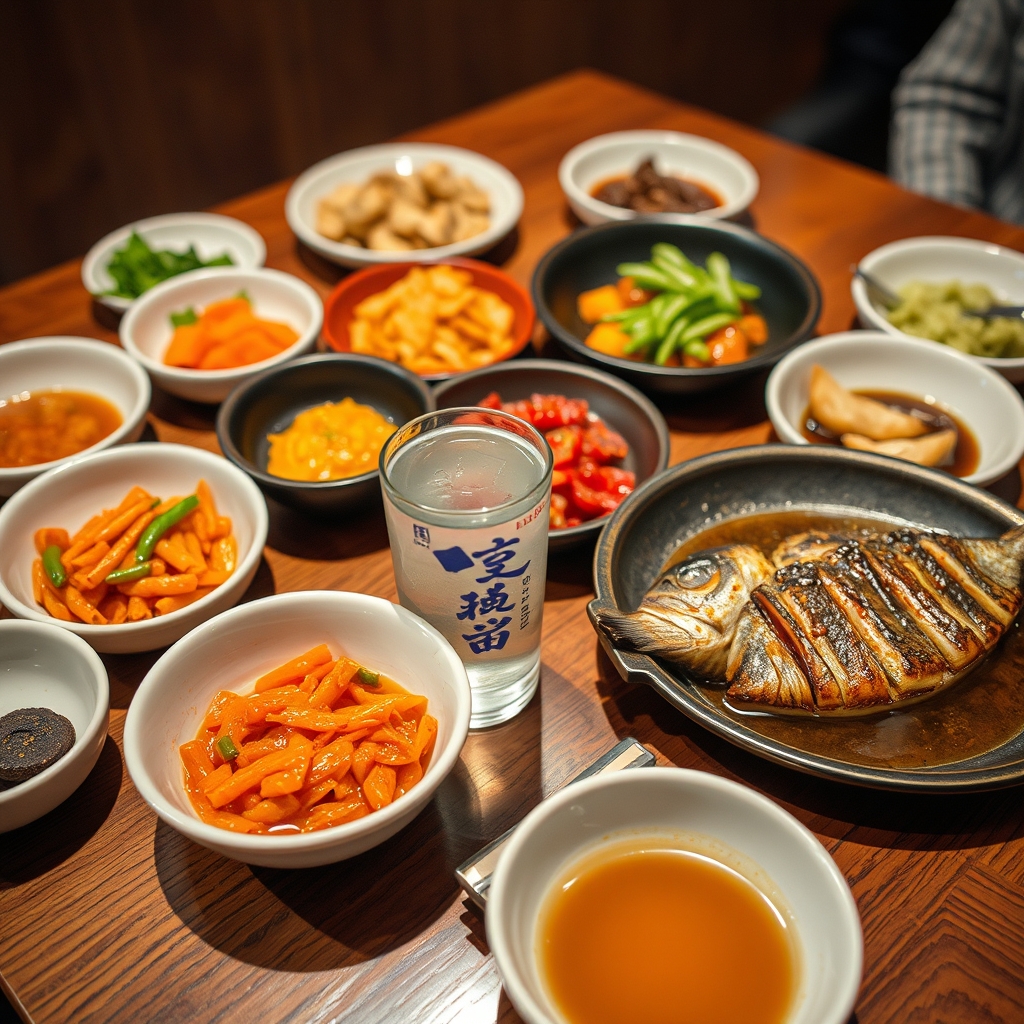 소주와 요리를 함께 즐기는 법: 숙성과 조화의 예술