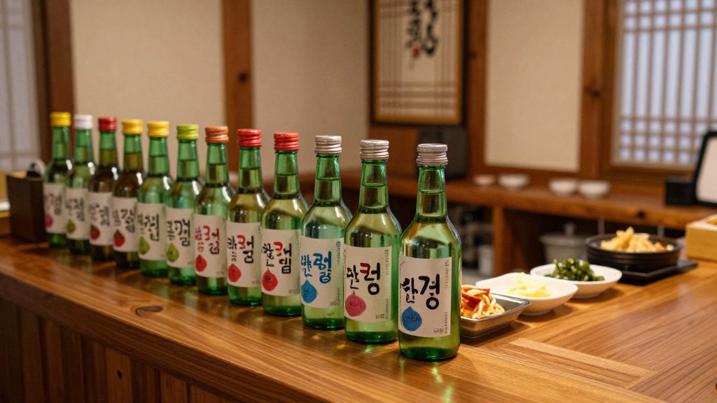 Um copo de soju, por que é tão delicioso? 5 princípios essenciais