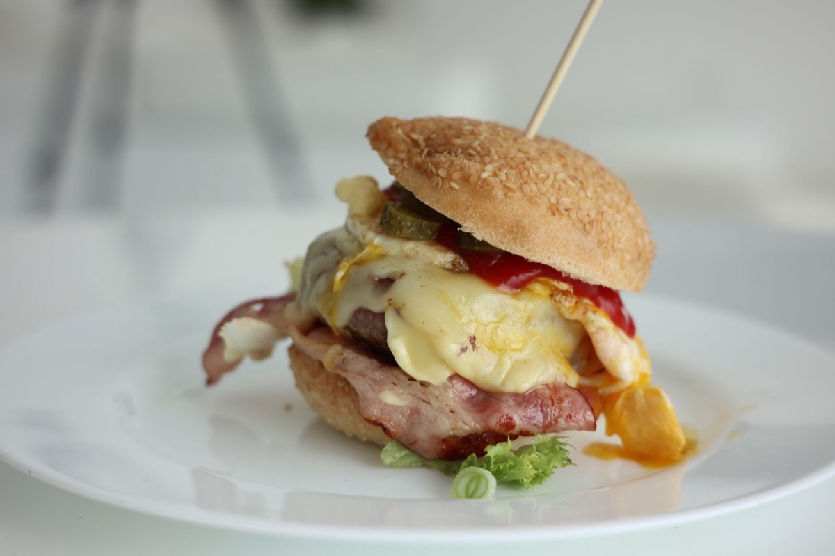 De basisvorm van een burger