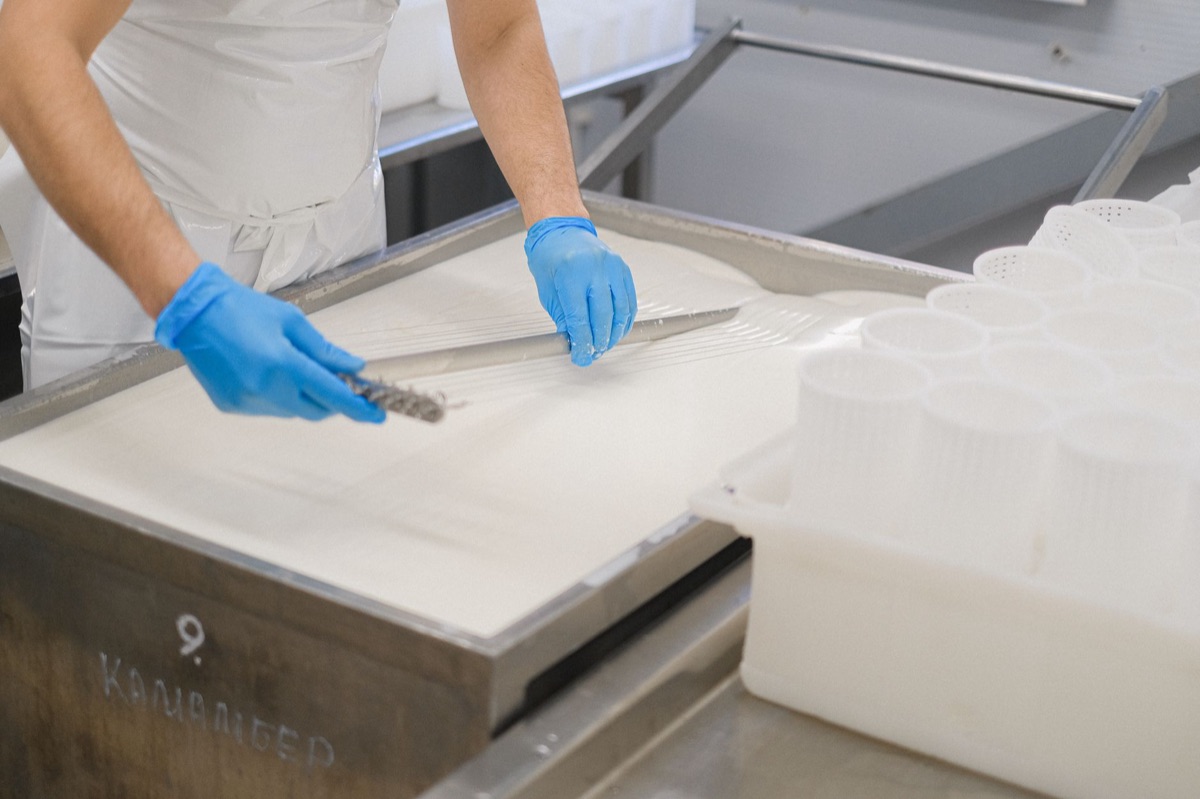 Curdling soy milk