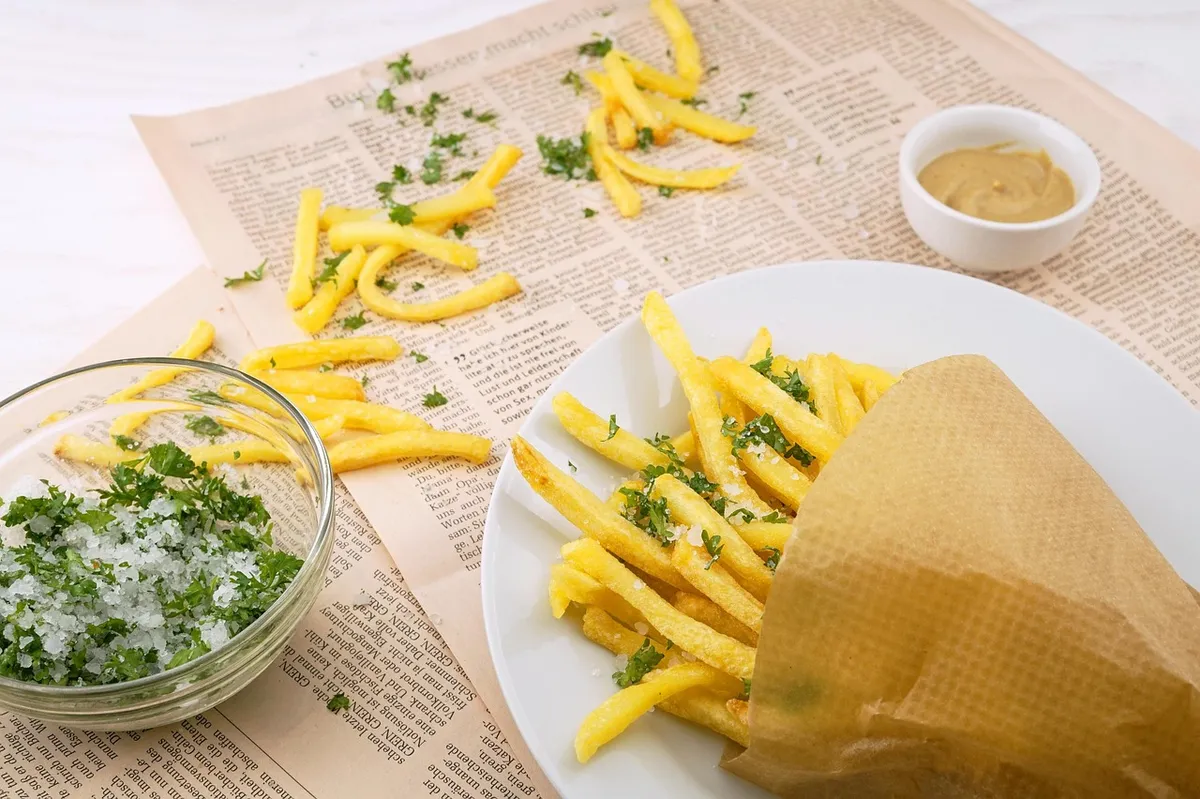 french fries, potato, appetizer, delicious, dish, fast food, food, fries, herbs, salt, meal, plate, food photography, french fries, french fries, french fries,